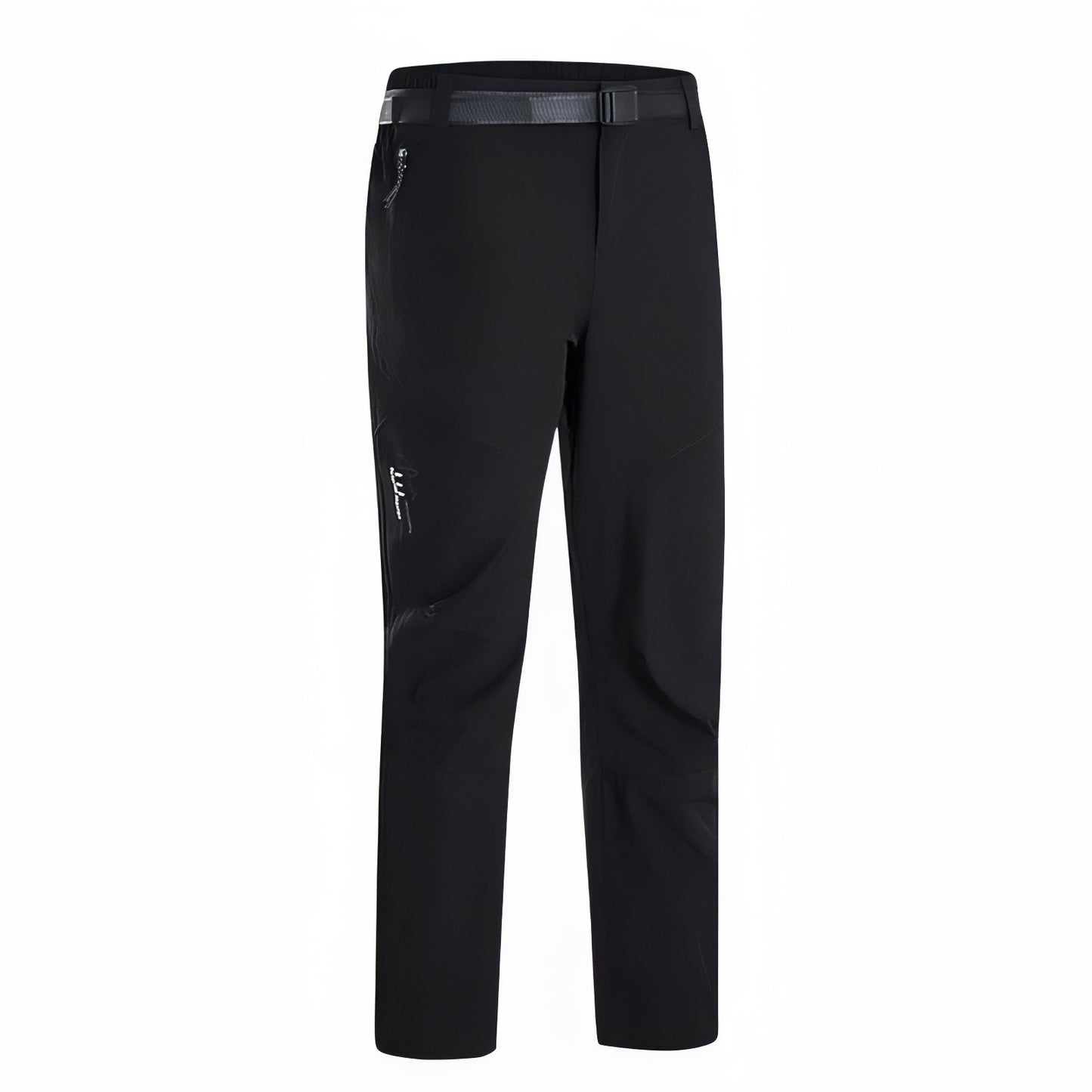 Pantalon de Randonnée Avec Ceinture Élastique Homme - Noir