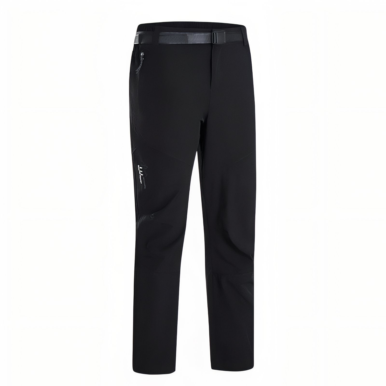 Pantalon de Randonnée Avec Ceinture Élastique Homme - Noir