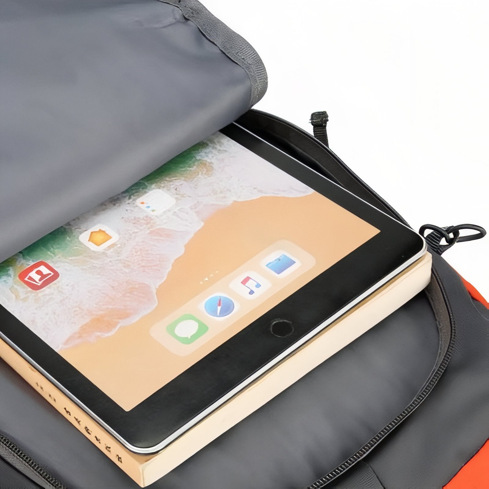 Sac à Dos Léger Pour Randonnée 30L compartiment ouvert - Orange et Gris - Vert Foncé et Gris - Gris Foncé et Bleu Marine - Bleu et Gris - Rouge et Gris - Noir Charbon