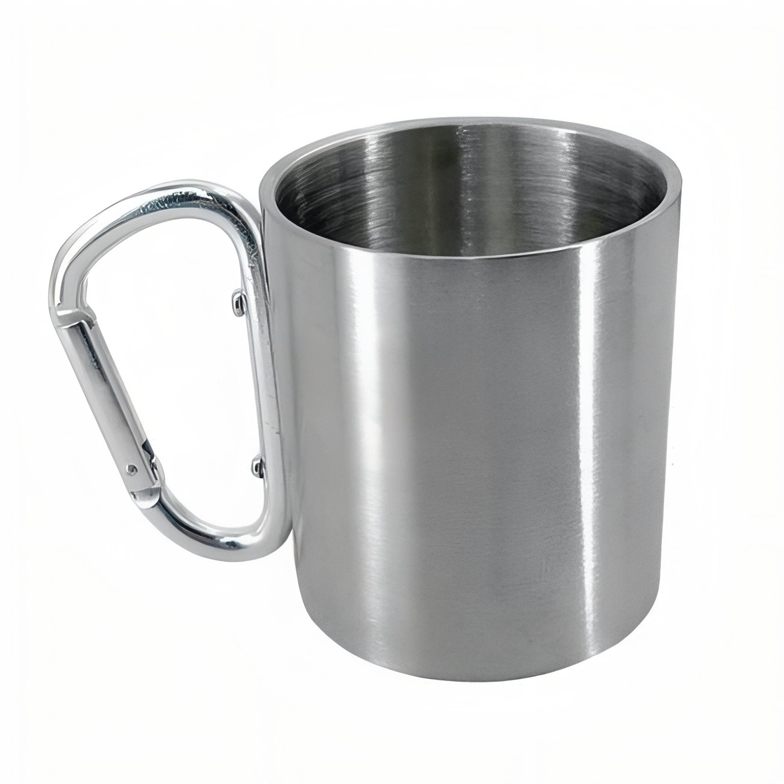 Tasse Inox Mousqueton - Gris