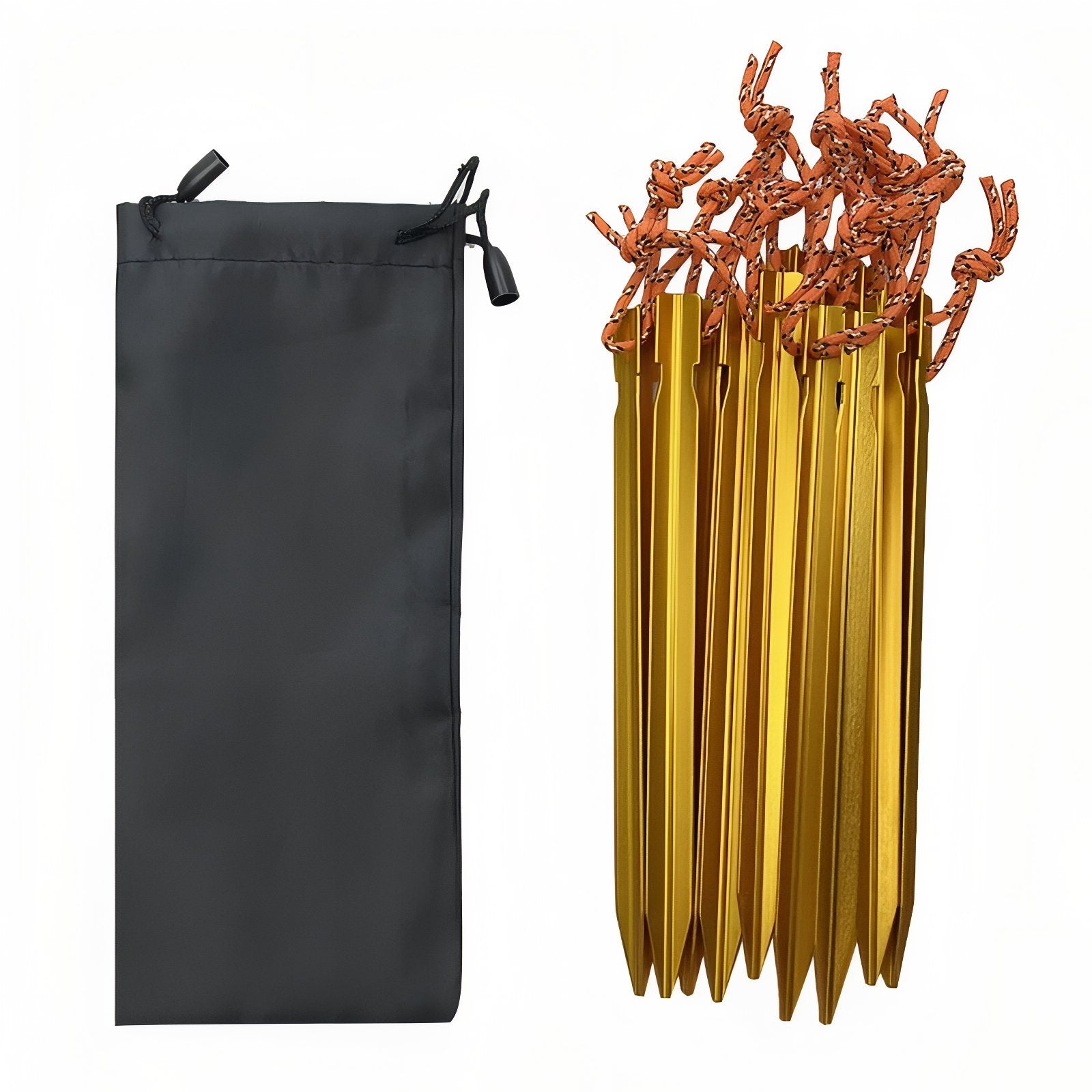 Piquet De Tente Aluminium 18cm - Doré