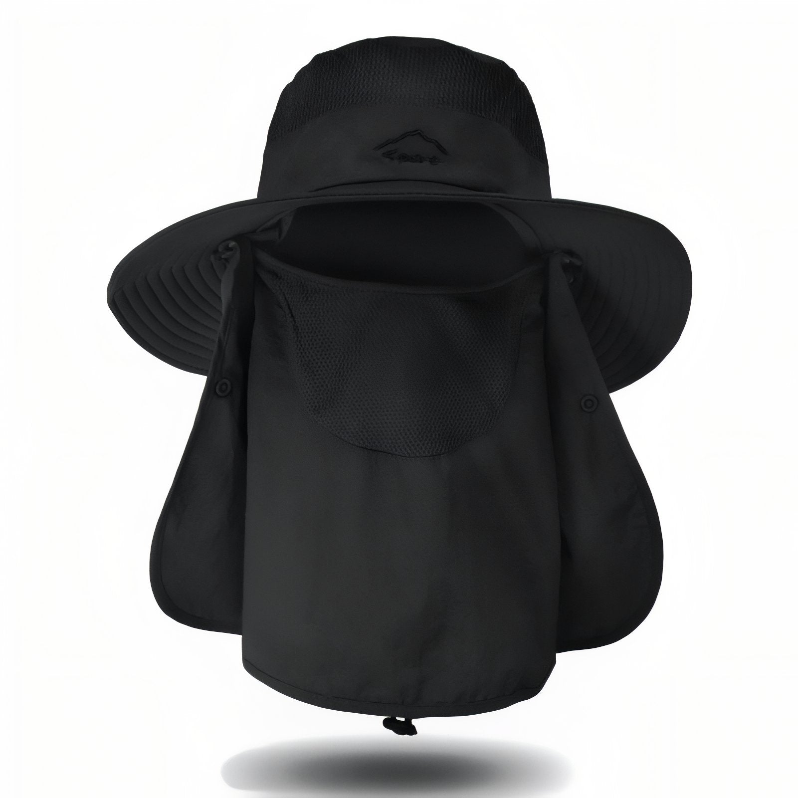 Chapeau Randonnée Anti UV - Noir - 56-62CM