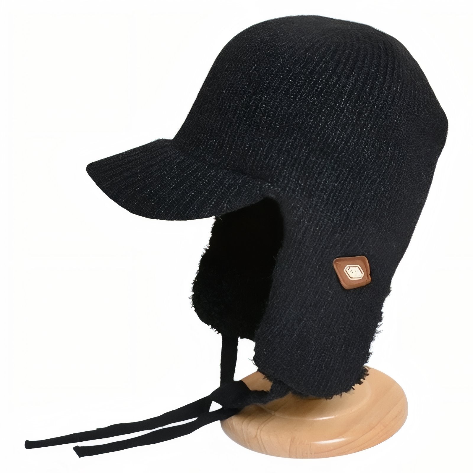 Bonnet Bombardier - Noir Ébène - 55-60cm