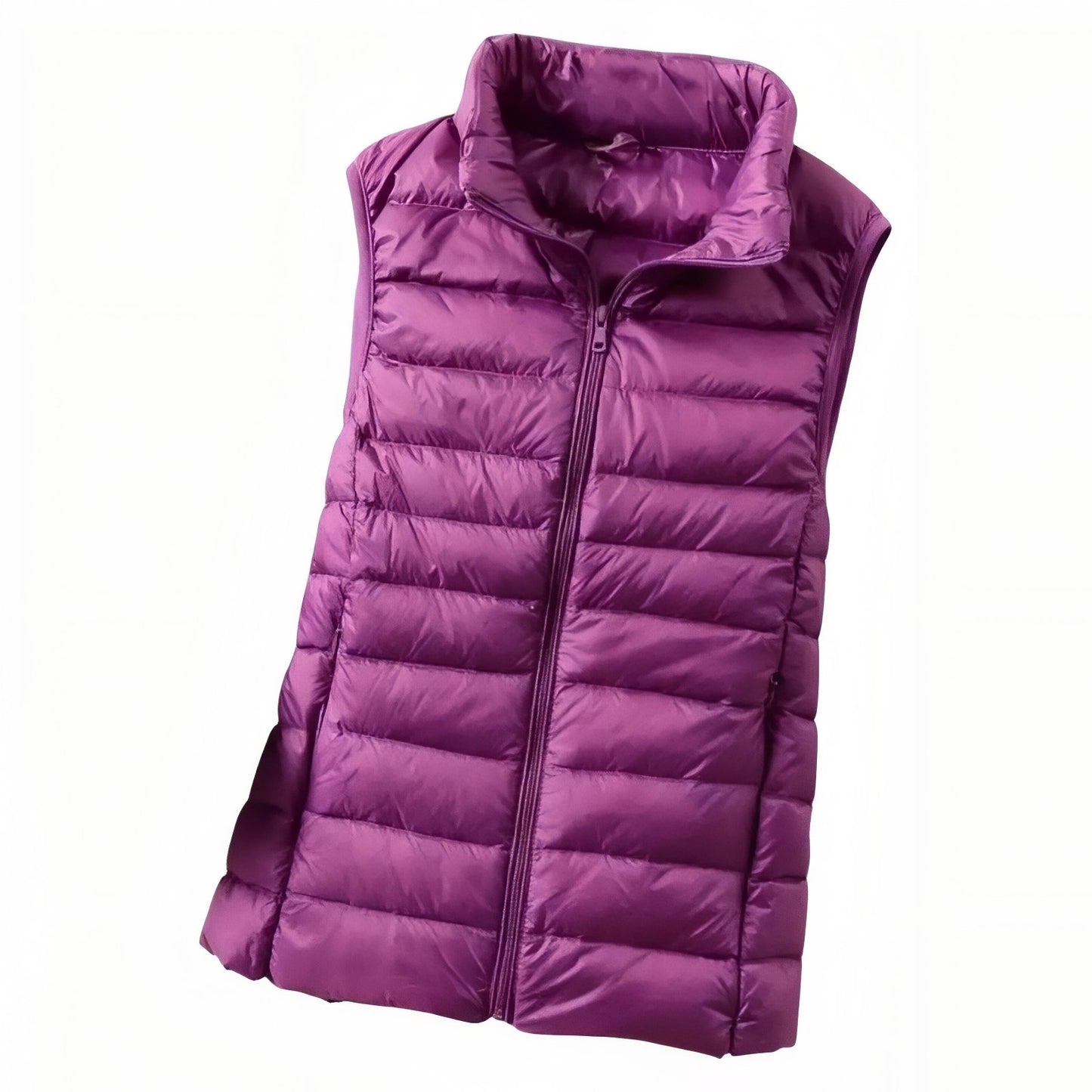 Doudoune Sans Manche Randonnée Femme - Violet