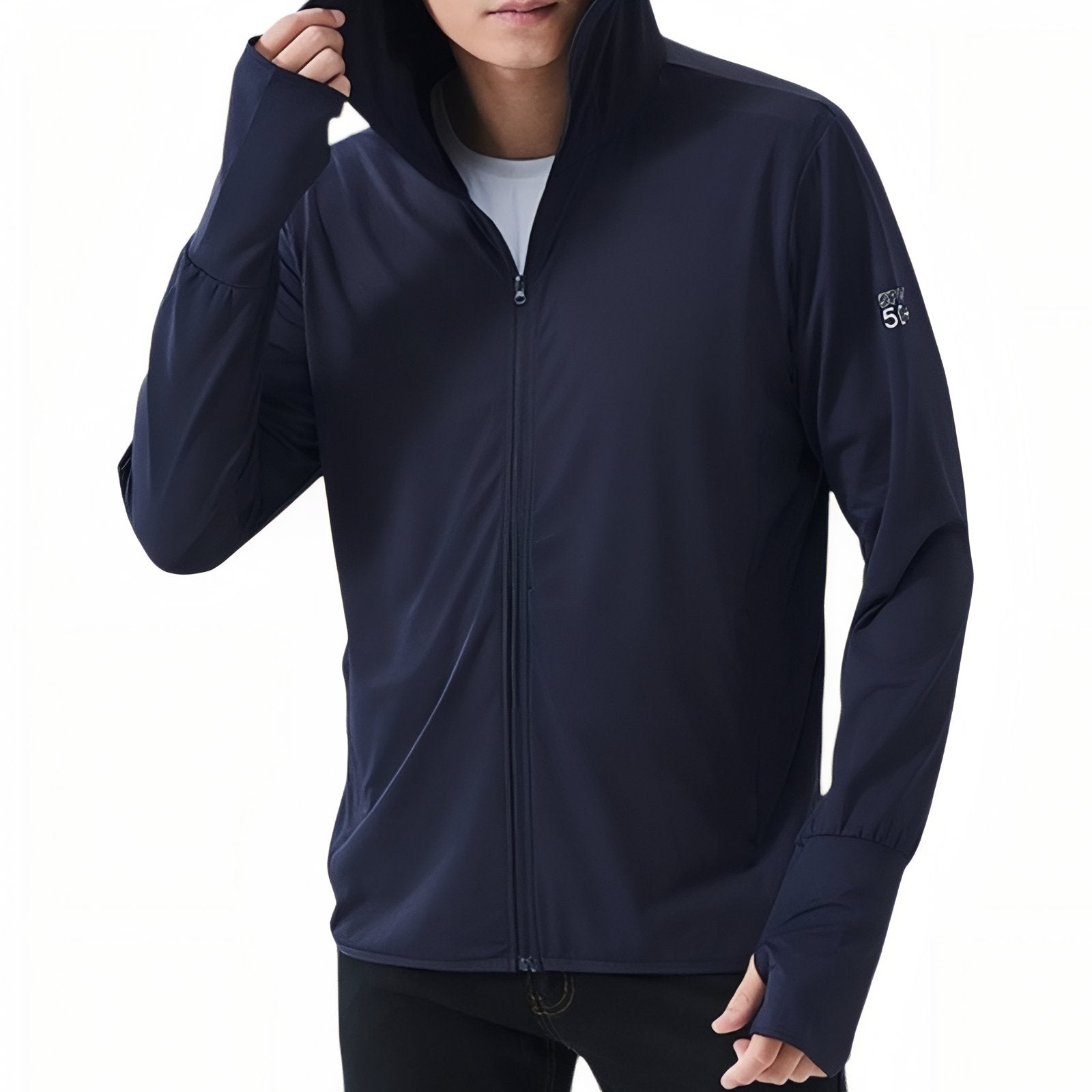 Veste Anti-UV Homme UPF 50+ - Bleu Marine