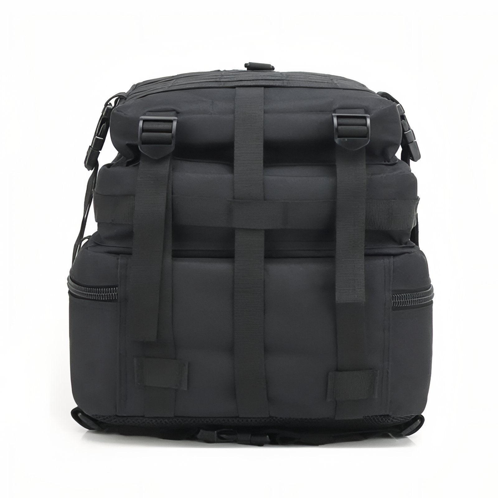 Sac à Dos Randonnée Militaire vue arrière - Noir