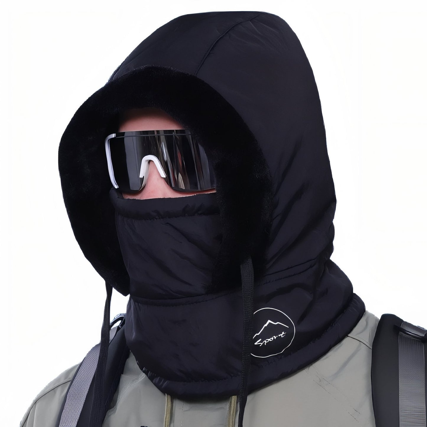 Cagoule Chaude Bataclava - Noir Ébène - 55-60cm
