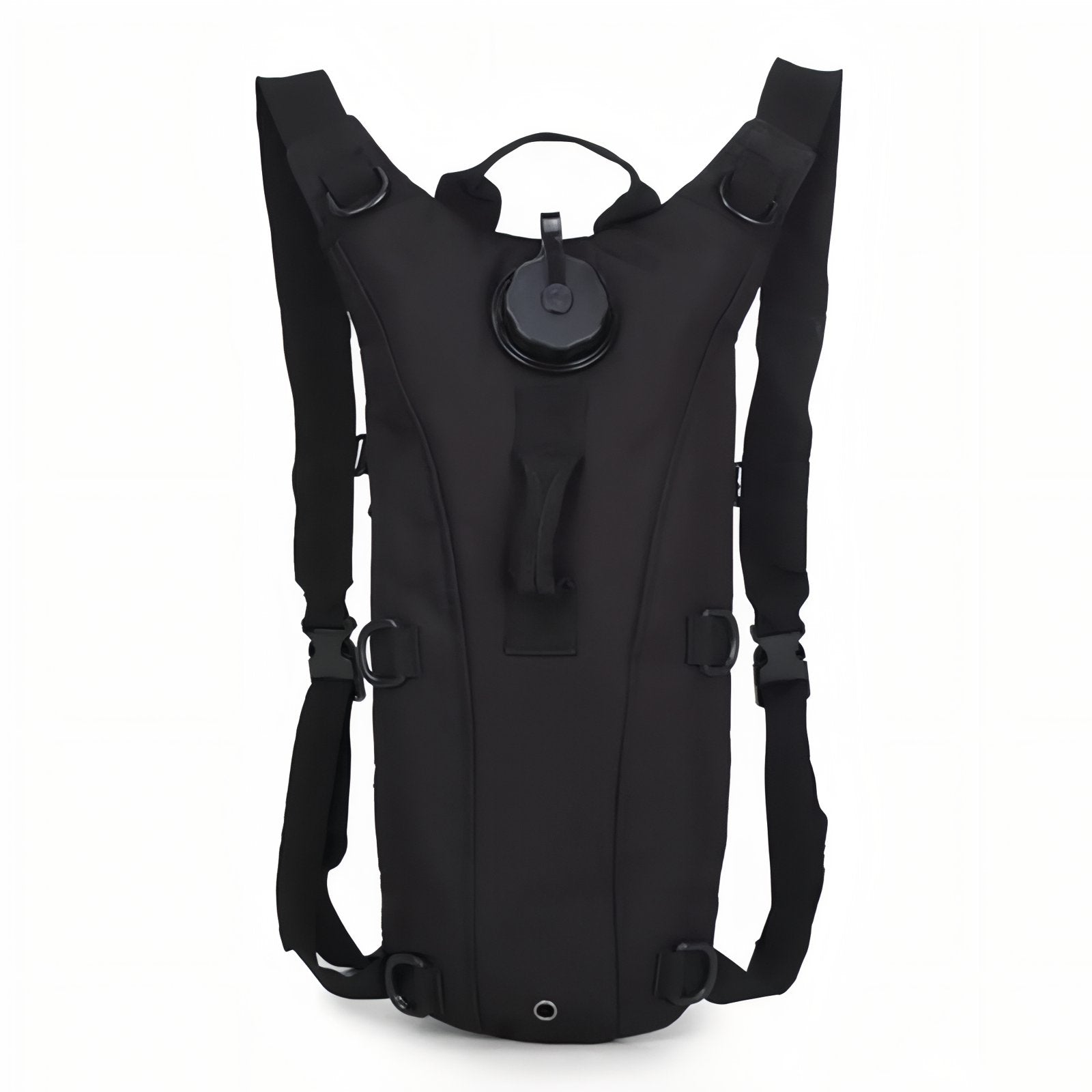Sac Gourde Randonnée 3L vue avant produit - Noir