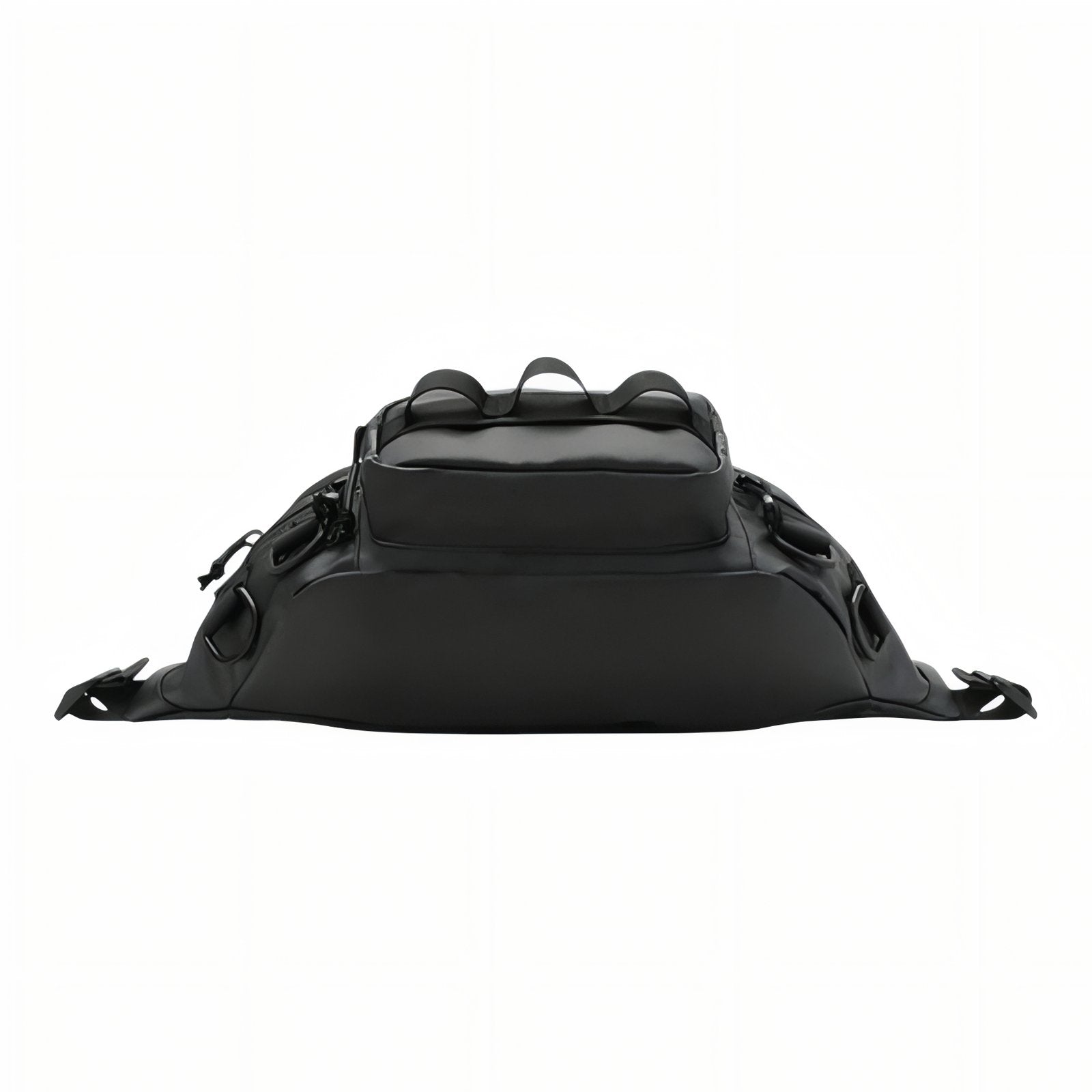 Sac Banane Pour Randonnée vue latérale - Noir Ébène