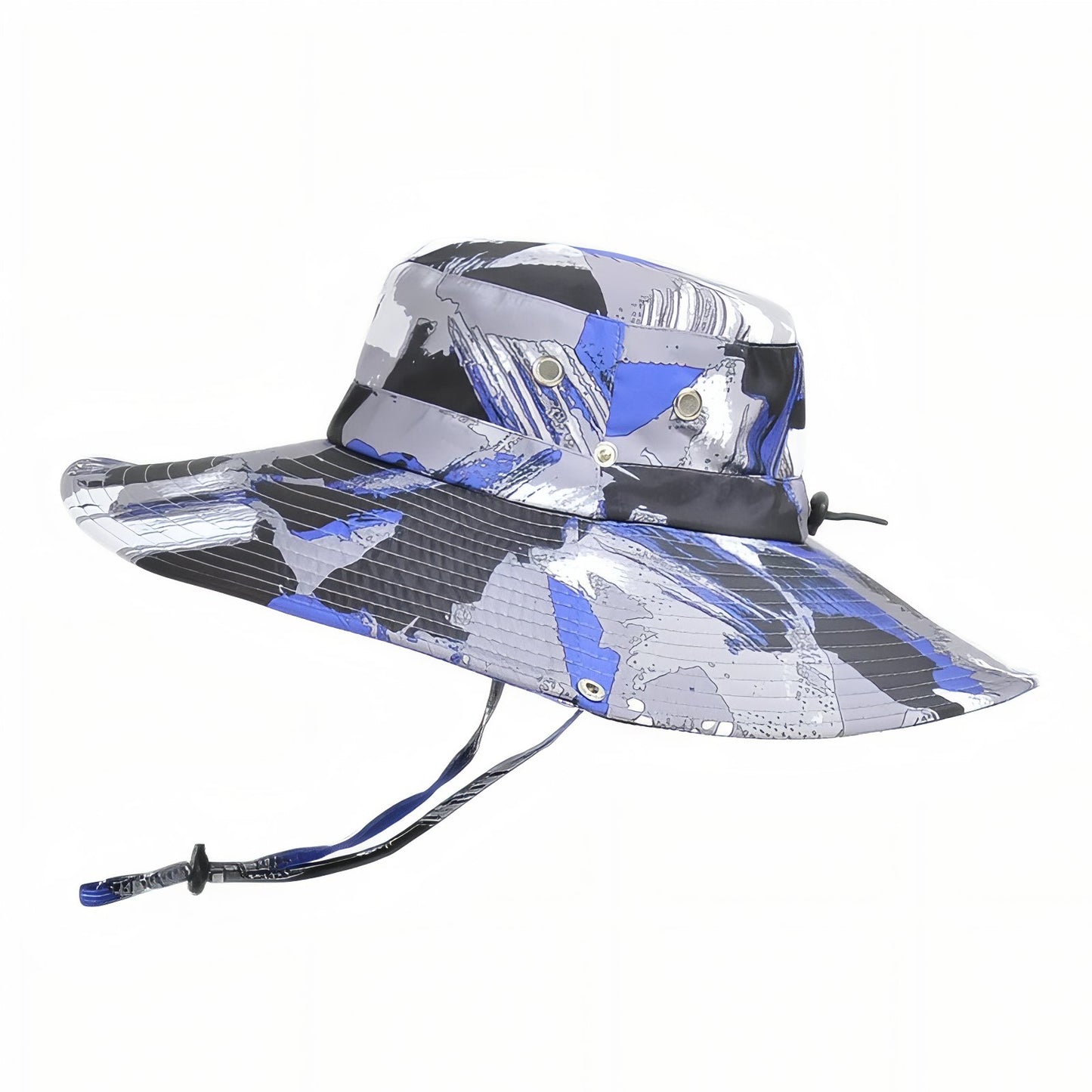 Chapeau Randonnée Camouflage - Bleu Marine - 57-59cm