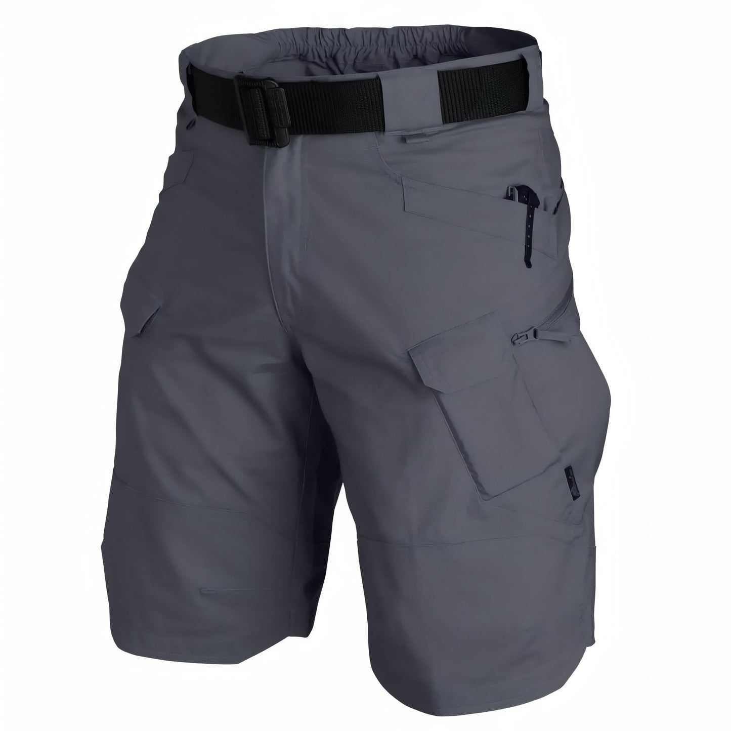 Short Cargo Randonnée Homme - Gris Anthracite