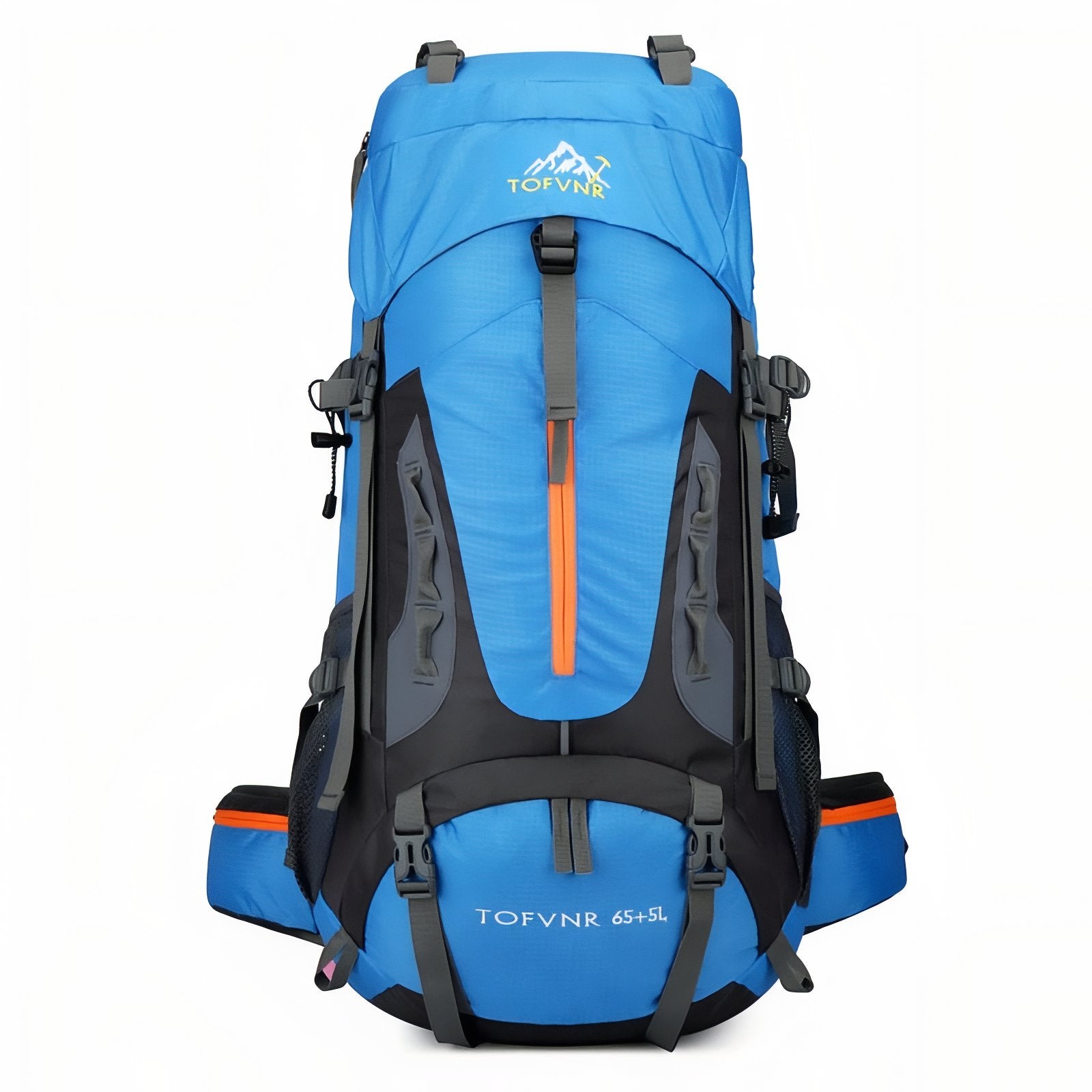 Sac à Dos Randonnée Homme 70L - Bleu Ciel