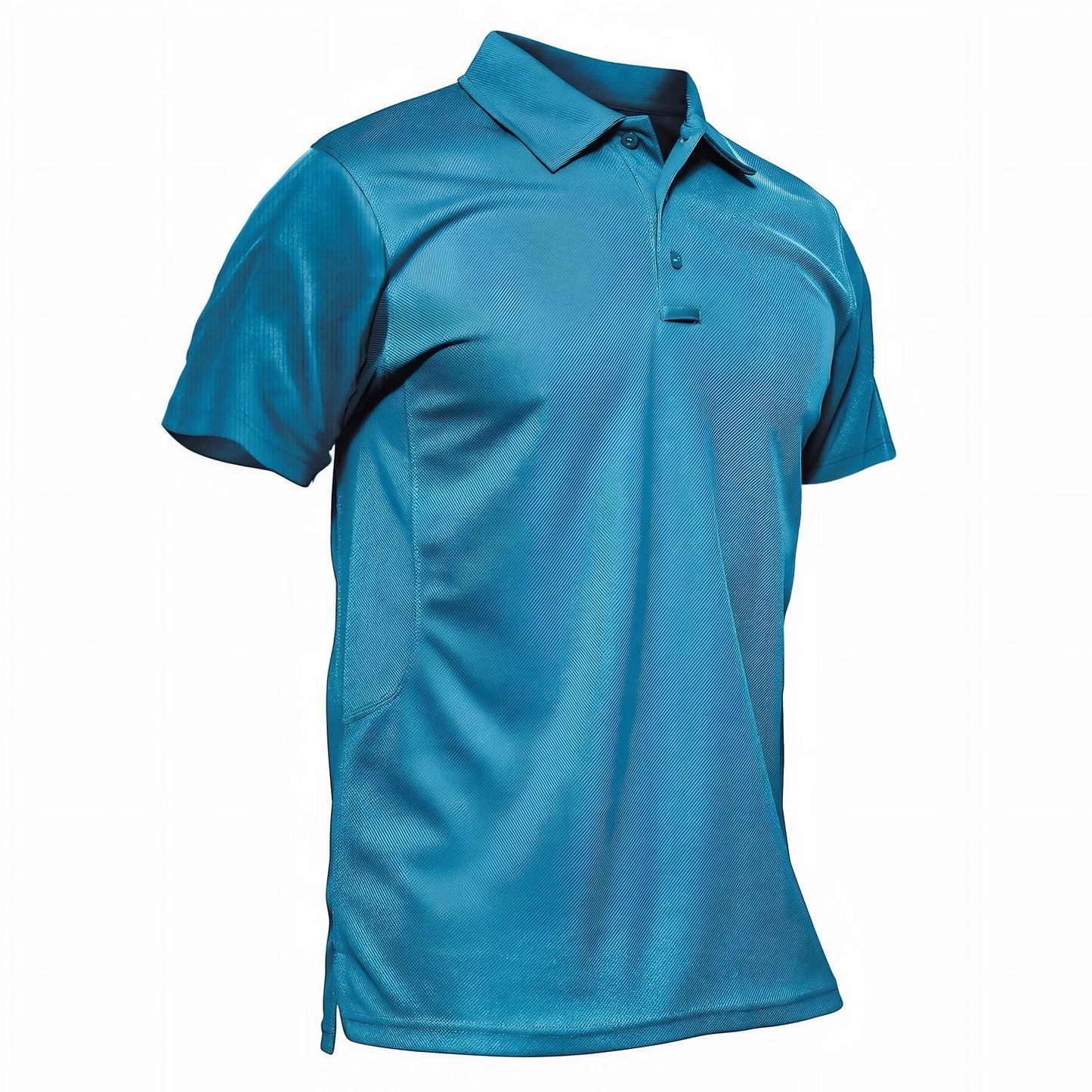Tee-Shirt Randonnée Anti-Transpirant Homme - Bleu Cobalt