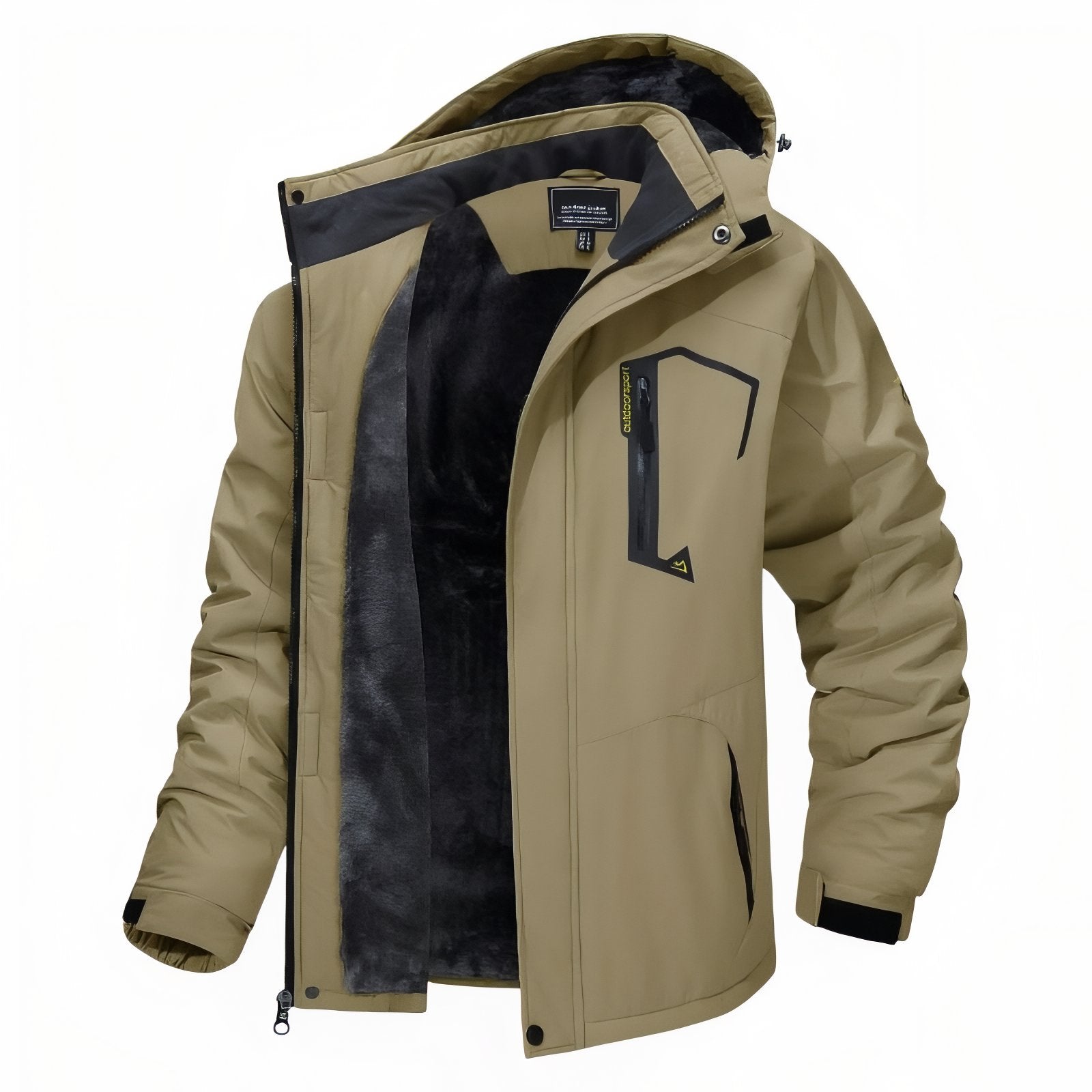 Veste Chaude Randonnée Homme - Beige