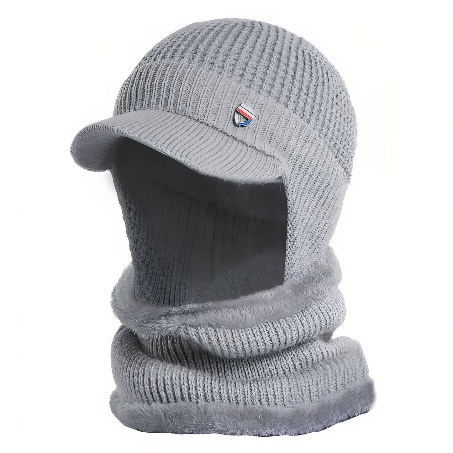 Casquette Cagoule Homme - Gris Clair - 56-60cm