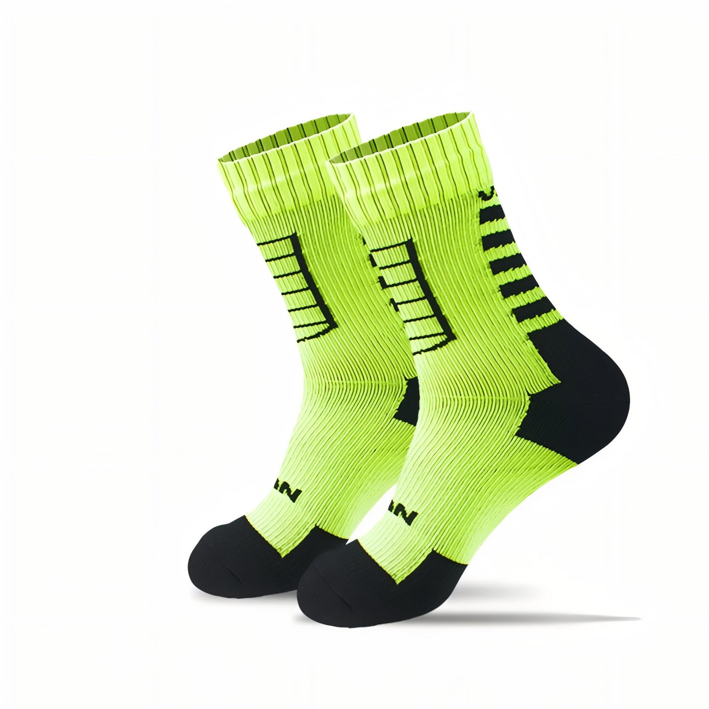 Chaussette Imperméable Randonnée - Jaune Fluo