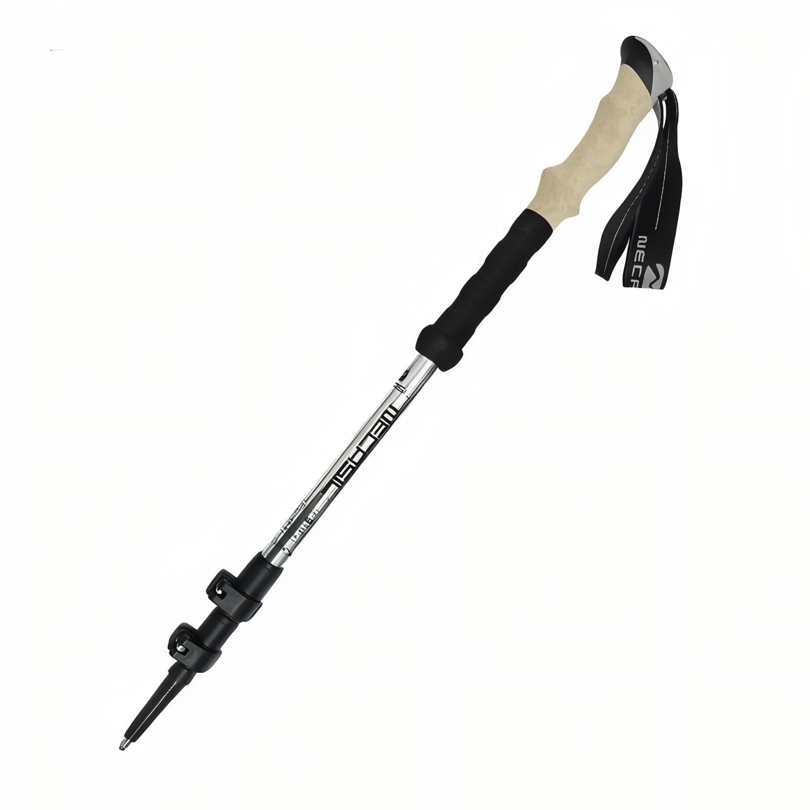Bâton de Randonnée Ultra Léger 135CM - Gris - 1 Bâton