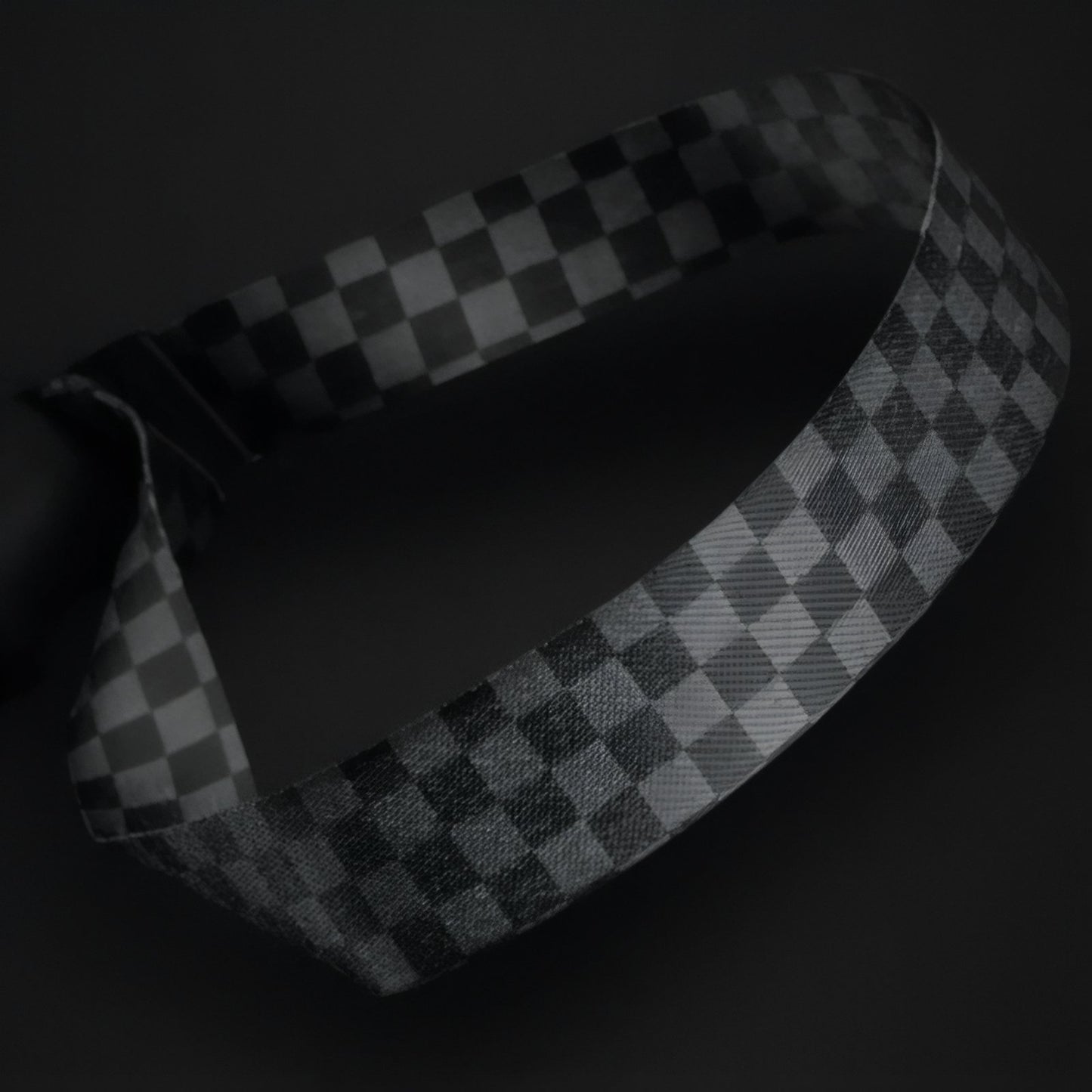 Bâton de Randonnée Télescopique Carbone gros plan motif - Bleu et Noir - Rouge et Noir