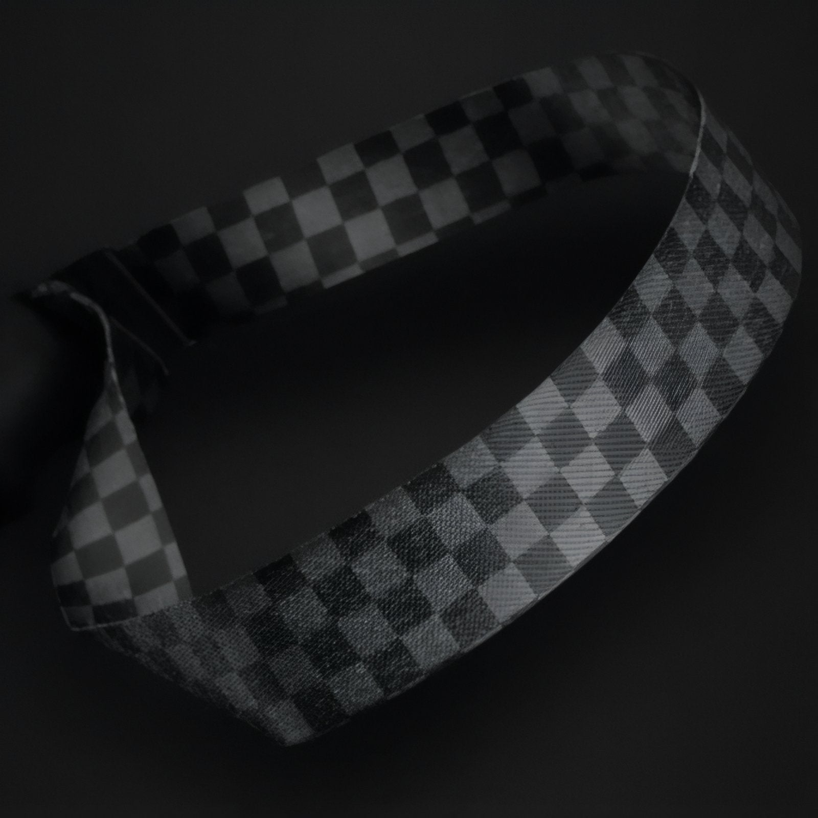 Bâton de Randonnée Télescopique Carbone gros plan motif - Bleu et Noir - Rouge et Noir